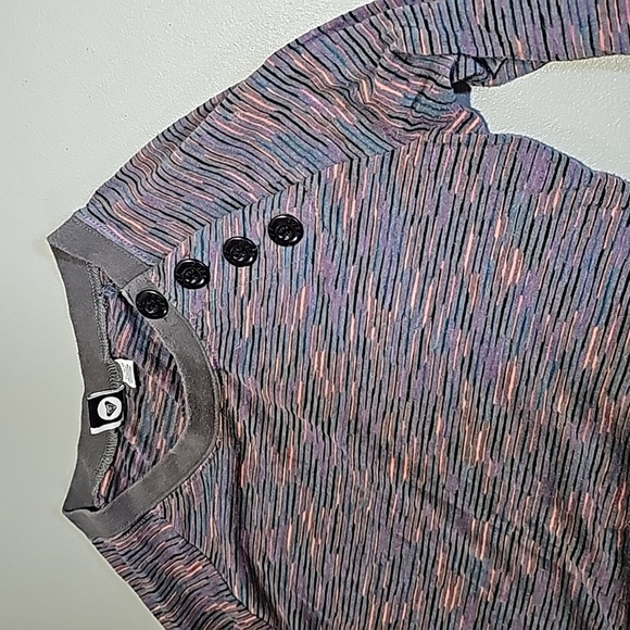 Roxy XL purple and gray long sleeve shirt - Picture 7 of 7
